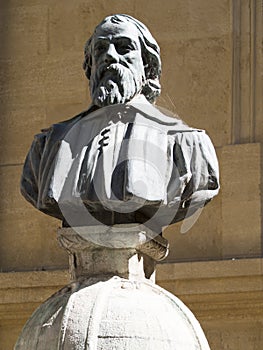 Peiresc statue in Aix-en-Provence, France photo